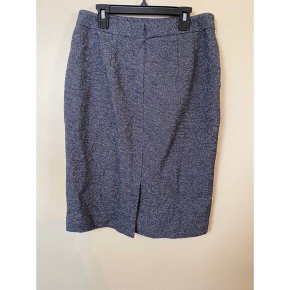 Ann Taylor Pencil Skirt Size 4 Dark Gray - Picture 2 of 6